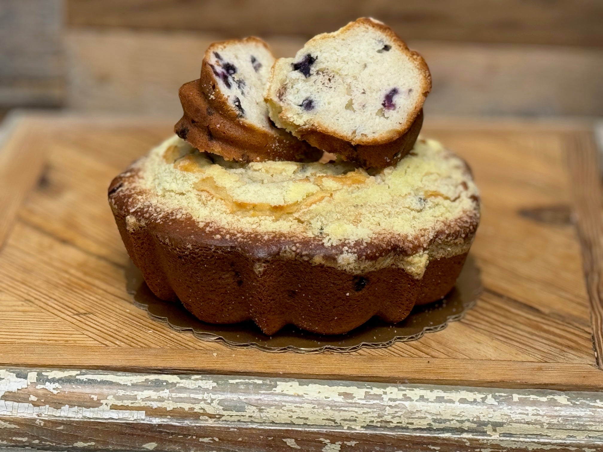 Blueberry Crumb Coffee Cake