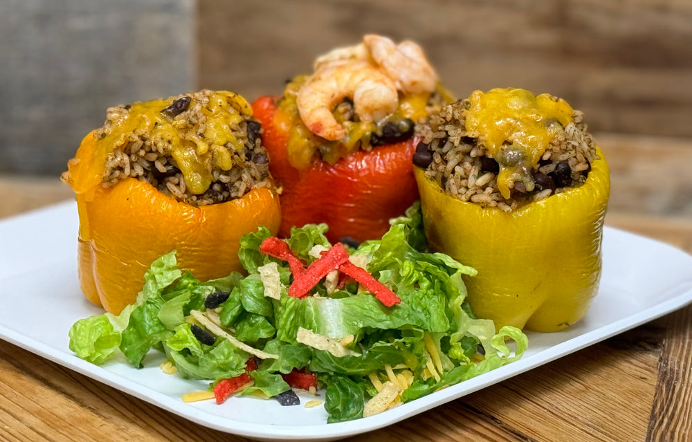 PB EATS - STUFFED PEPPERS